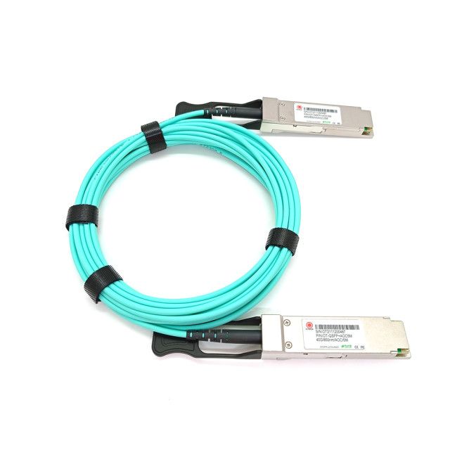OTECH 40G QSFP+ to 40G QSFP+ OM3 AOC Active Optical Cable 5 Meter